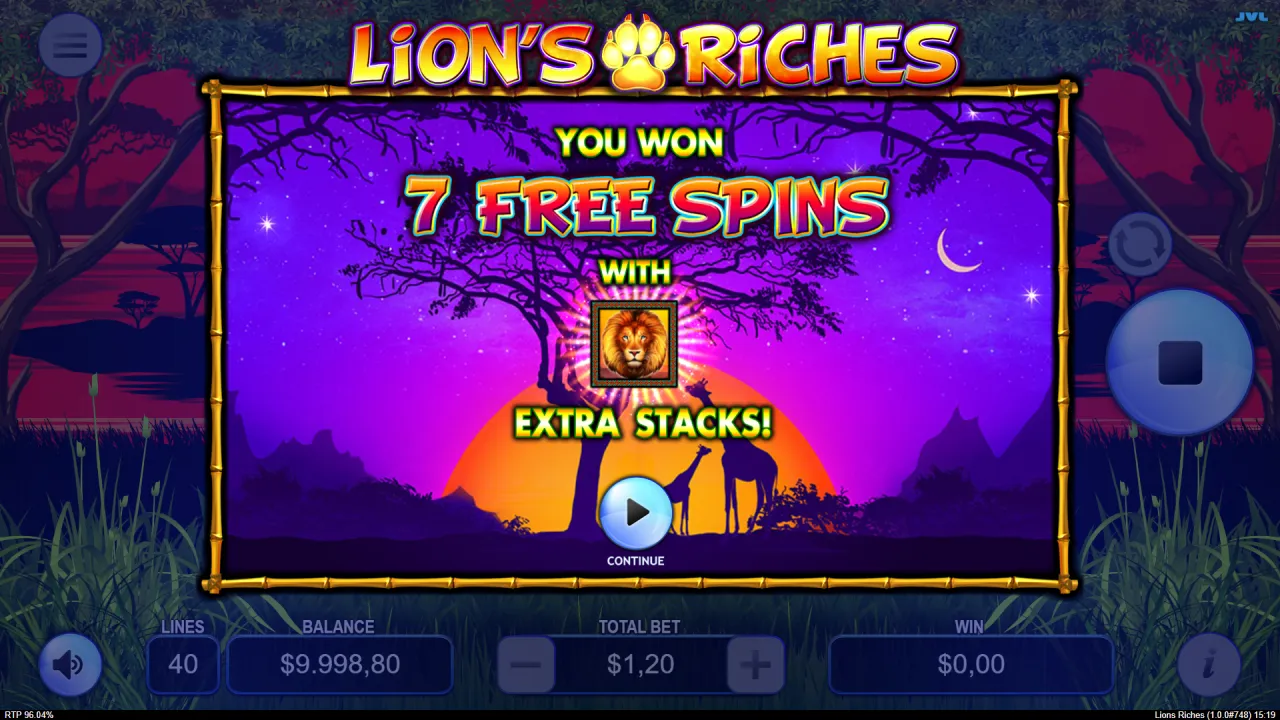 Lion's Riches